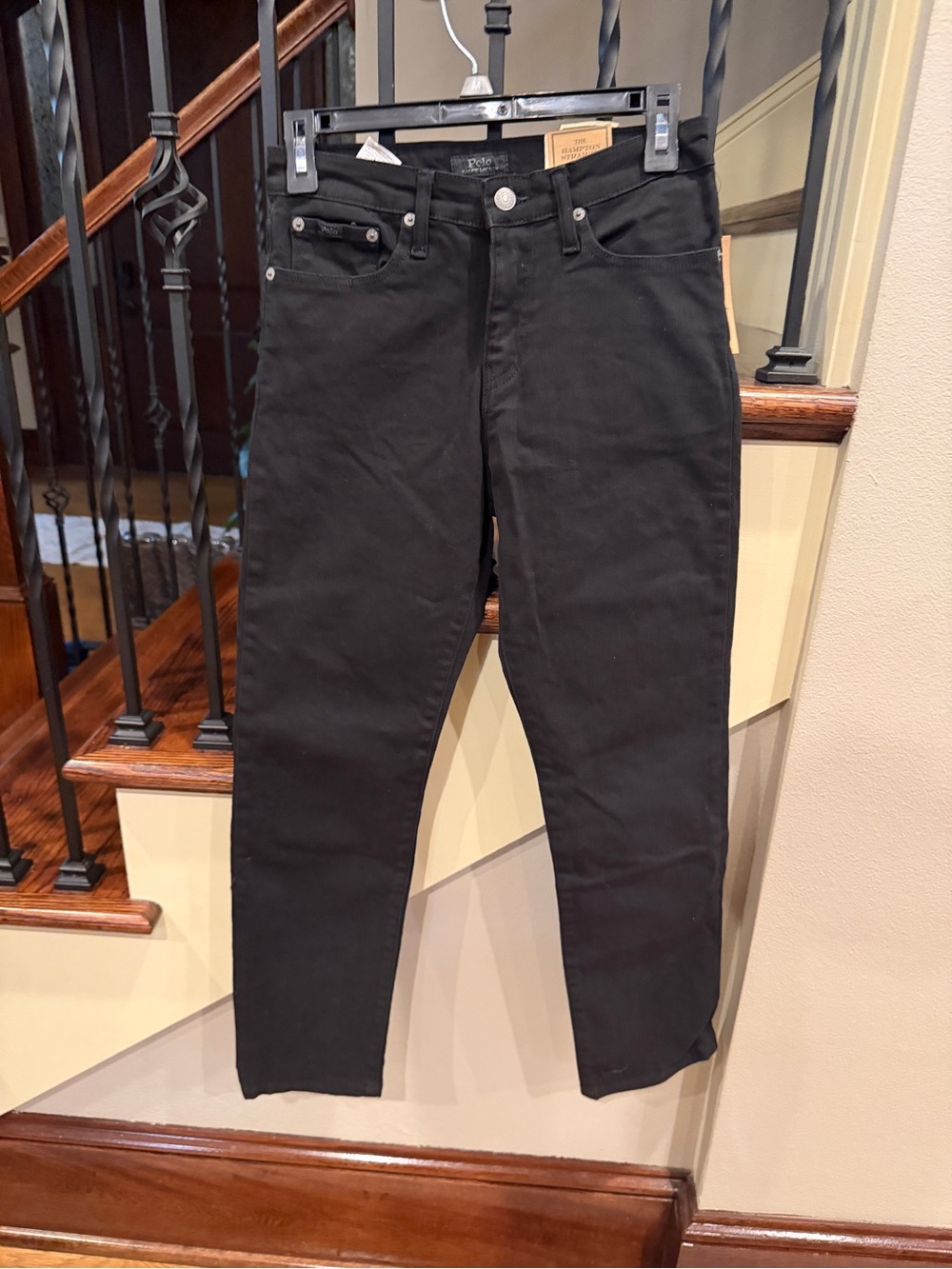 Boy’s Polo Black Slim Fit Jeans